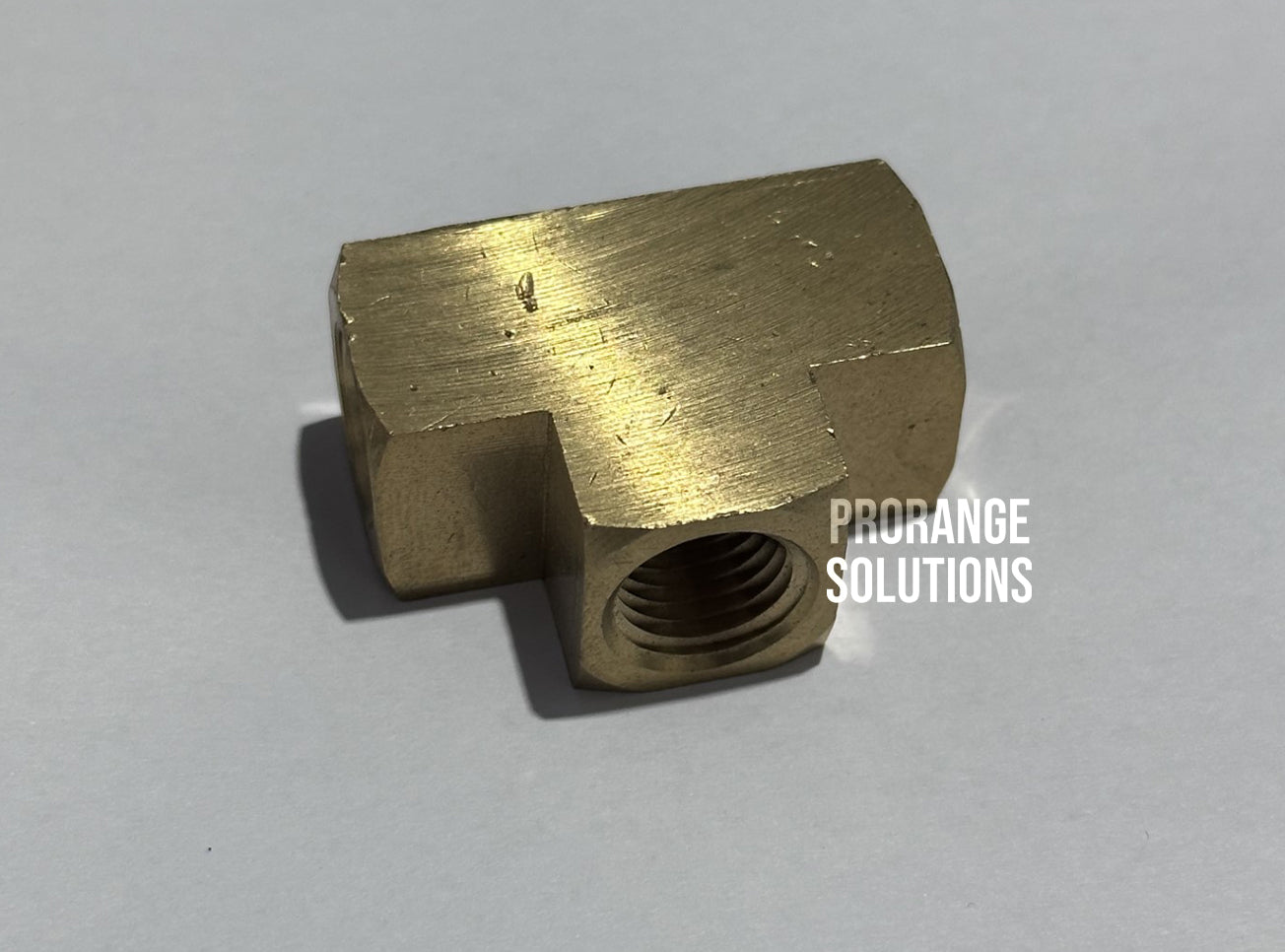 Prochem E00161 TEE 1/4FP X 1/4FP X 1/4FP Brass